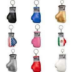 복싱 키홀더 권투 팬던트 자동차 인형 가방 글러브 꾸미기, 1개, P. 각 색상 예약 색상 기재