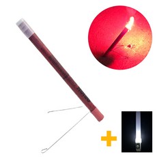 오리온 USA 정품 2차사고 예방 불꽃신호기 20분용 + 미니경광봉, 1개