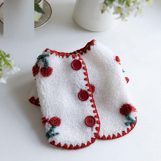 vchong pet 체리보아 후리스 강아지 겨울 자켓 (XS~XXL)