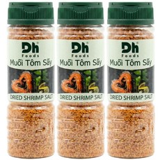 Dhfoods 떠이닌 베트남 건조 새우소금, 110g, 3개