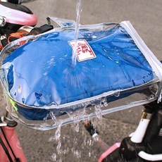 이륜차 핸들 방한 덮개 방수 비닐 토시 오토바이 바이크 바람막이 겨울용 방풍, 대형