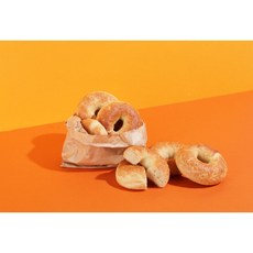 단백질 무설탕 달지않은 살덜찌는 저칼로리 노밀가루 빵, 통밀 프로틴 무설탕 베이글, 1개, 120g