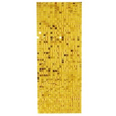 사각백드롭10입 시퀸월 스팽글 파티 행사 포토존 조립식, 골드