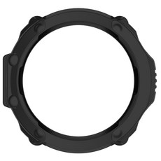 【半包保護殼】適用 華米 Amazfit T-Rex Ultra TPU 軟殼, 黑色, 1個