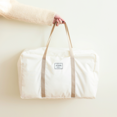 어린이집 컴팩트 낮잠이불 가방 아기 패드 일체형 가방, 마롤 크림 베이지_낮잠이불가방