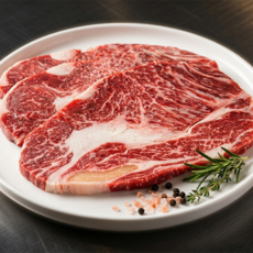 [옥례관] 미국산 소고기 구이용 600g 척살 알목심, 2개