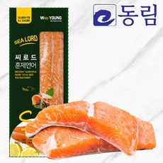[동림수산] 코호 냉동 훈제 연어 1kg 이상, 1개, 코호 훈제연어 1kg 이상