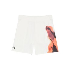 Y3 아트 프린트 스포츠 쇼츠