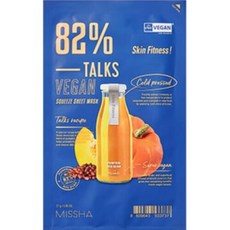 미샤 미샤 미샤 톡스 비건 착즙 시트 마스크 스킨피트니스, 1개입, 30개