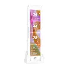 잘만 ZM-MF916 시스템 모니터링 LCD 디스플레이 화이트, 1개
