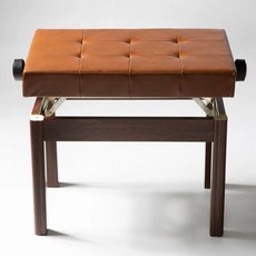 아파트 흡수 차음재 층간 진동 카페트, 1개, V. 브라운 리프트 피아노 의자