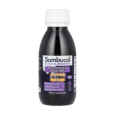 삼부콜 블랙 엘더베리 시럽 어드밴스드 이뮨 비타민C+아연 베리맛 120ml 만4세이상-성인, 1개