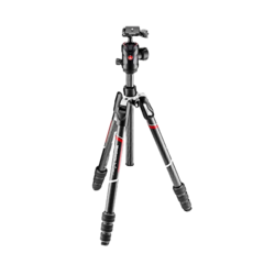 Manfrotto Befree GT 碳纖維三腳架 MKBFRTC4GT-BH, 1個