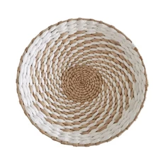 콤비 벽걸이 장식 등나무 잔디 직조 거실 배경 요리 홈 데코, 01 diameter 20cm, 01 diameter 20cm, 06 3