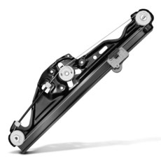 YHTAUTO BMW 525i 530i 2004-2007 550i M5 2006-2010 528i 535i 2008-2010용 모터 없는 후면 드라이버 사이드 파워 윈도우, Rear Passenger Side, 1개