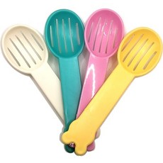 햄스터 미니 모래삽 4P / 사료스푼 주걱 똥삽 배변