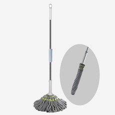 바닥청소 짤순이 밀대 걸레 계단 복도 탈수 봉걸레