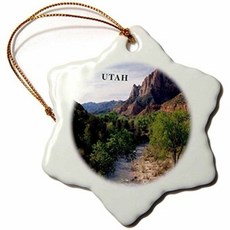 로즈 orn806571 유타 시온 국립 공원 눈송이 장식, 여원미디어