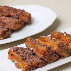 호박듬뿍 진한호박고지 찰 시루떡 1kg(8ea), 1, 1kg