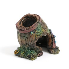 수족관 나무통 장식 수조