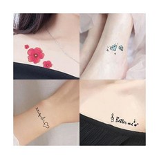 JHQS8KX2_4B 타투 스티커 팔뚝타투 L시리즈 30종 세트, JHQS8KX2_4B 타투 스티커 팔뚝타투 L시리즈 3