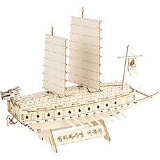 영공방 미니 입체퍼즐 좌수영 목재 거북선 99282ea 1(ea), 1개