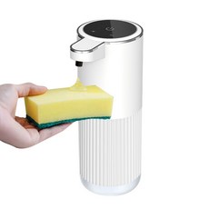 HK sell 퓨어 젤타입 자동 디스펜서 대용량 주방세제 싱크대 욕실 샴푸, 1개