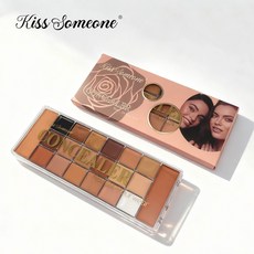 Kiss Someone 20色遮瑕膏 均勻膚色 24小時持久, 1個, 8022