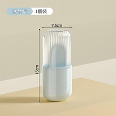 行動式密封肥皂盒 附清潔刷 適用99%香皂 方便攜帶, 藍色, 1套