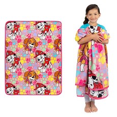 Gabby's Dollhouse 아동용 침구 슈퍼 소프트 마이크로 라셸 담요 116.8cm x 152.4cm(46인치 60인치) (공식 드림웍스 제품) 제작 Franco 3, 46인치 x 60인치, Paw Patrol 여아용