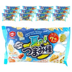 龜田製菓 夏季綜合米果, 12袋, 90g