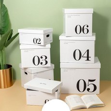키밍 종이 정리함 상자 소품 수납함 다용도, 6번, 6번