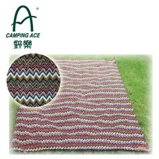 民族風防水野餐墊 PVC防水層 ARC-208-4，戶外野餐墊、露營墊、防潮墊, 咖啡色