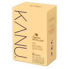 카누 에스프레소 밀크티 라떼분말, 17.3g, 8개입, 1개