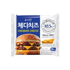 동원 소와나무 체다 슬라이스 치즈, 360g, 1개