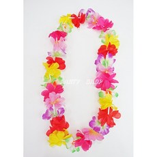 柔彩夏威夷花圈，手工編織色彩繽紛，打造熱帶風情居家裝飾，點亮生活空間, 柔彩