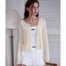 매장정품 [3월 31일 배송] 로제프란츠 ROSEFRANTZ Linen Knit Cardigan [Yellow] 5010495868 141316