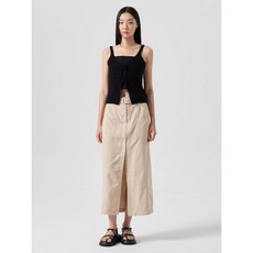에잇세컨즈 가먼트 다잉 벨티드 롱스커트 베이지 (324727LY4A) 324727LY4A