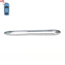 자동차 앞 범퍼 그릴 안개등 프레임 커버 트림 스트립, 4. Left-1, 1개