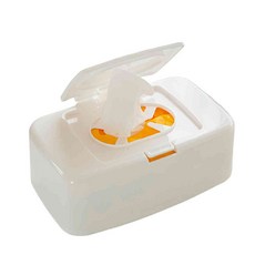 물티슈 케이스 밀폐, 화이트, 1개