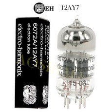 오디오 진공관 튜브 밸브 교체용 EH 전자관 정밀 매칭 앰프 DIY 12AY7 6072A, 2)12AY7, 4PCS