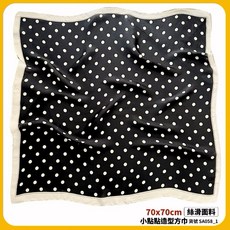 絲滑小方巾 70x70cm 多款時尚圖案 髮帶 領巾 頭飾 包巾