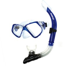 푸른샵 아동 스노쿨링 블루 키즈수경 수영용품 어린이물안경