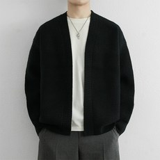 美式高街街頭青少年秋季新款潮牌時尚休閒開衫毛衣 情侶同款 簡約復古ins港風百搭