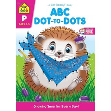 School Zone ABC Dot-to-Dots Workbook: 64 Pages Preschool Kindergarten Connect the Dots Picture, School Zone ABC Dot-to-Dots Wo