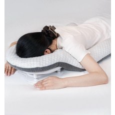 안과 망막베개 숙면 눈수술 회복 쿠션 엎드림 휴식 수면 보호 안면, 항균 그레이