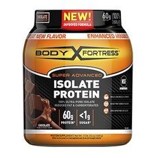 BODY FORTRESS 超級高級分離蛋白巧克力無麩質, 1個, 680克