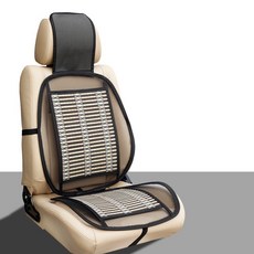 루나버블 자동차 운전석 통풍 쿨링 시트 [대나무베이직통풍시트] 차량용 등받이 여름 쿨 대나무 망사 방석 카시트 여름시트 트럭 화물차 지게차 운전석여름시트 운전석통풍시트 운전석쿨시트, 1개, 대나무베이직시트