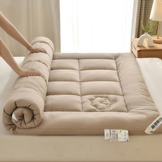 純棉加厚床墊 學生宿舍床褥, 咖色,90*200cm2斤, 1個