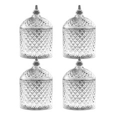 캔들 디퓨저 용기 고급 유리병 화병, 프레임 300ml 4개, 캔들용기